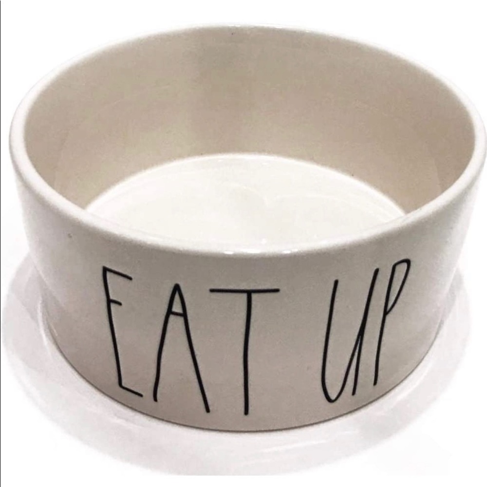 RAE DUNN 6” DOG BOWL